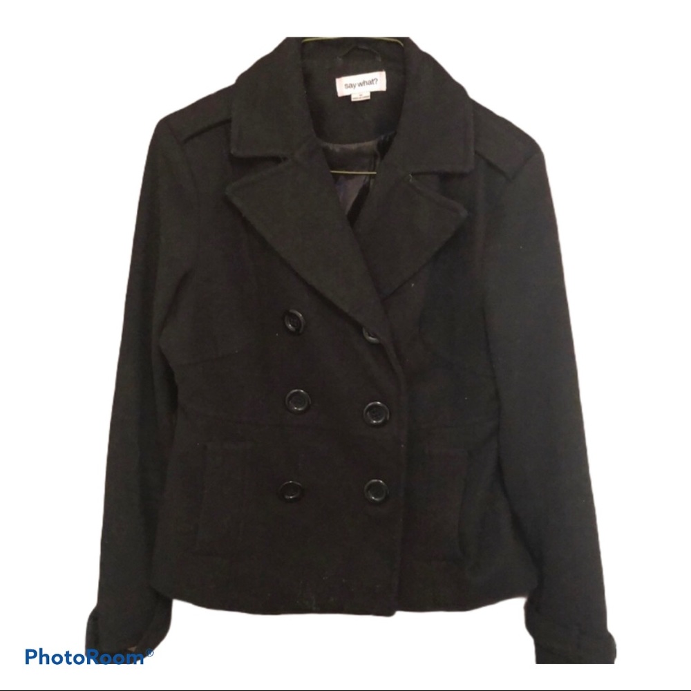 Black Peacoat